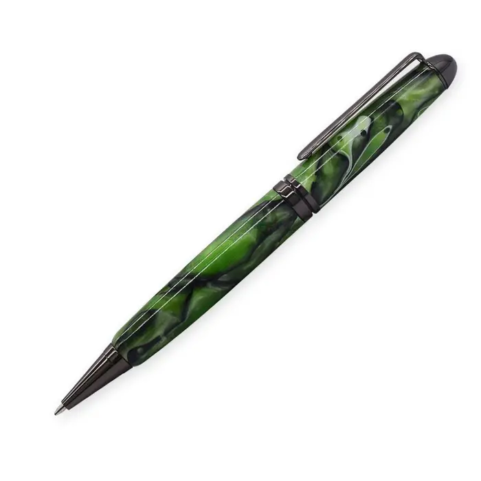 Mécanisme stylo à bille Euro 7 mm - Ophélie Gun métal