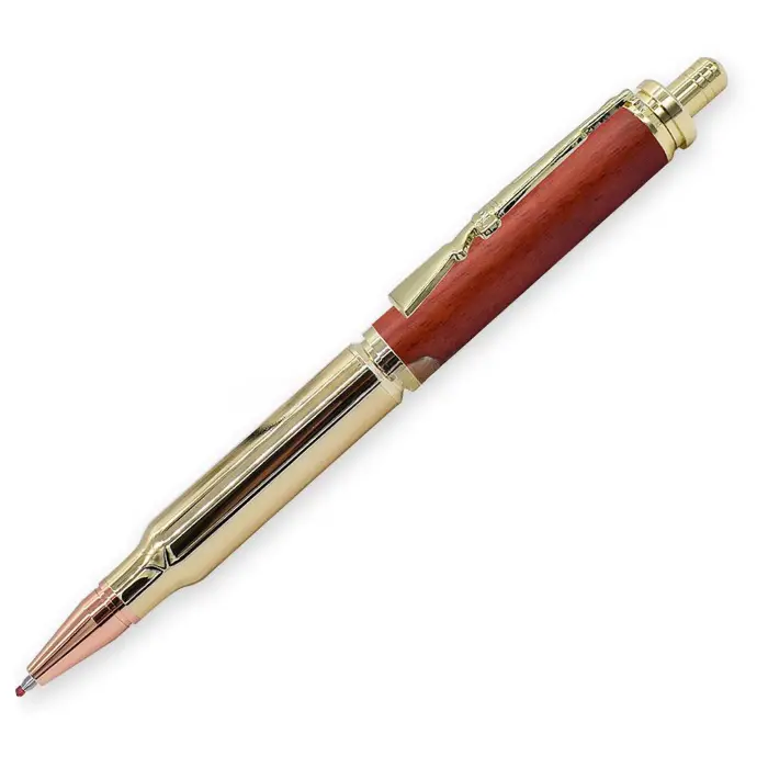 Mécanisme stylo à poussoir Ø 8 mm doré/cuivré · Gamme BPC Scarlett