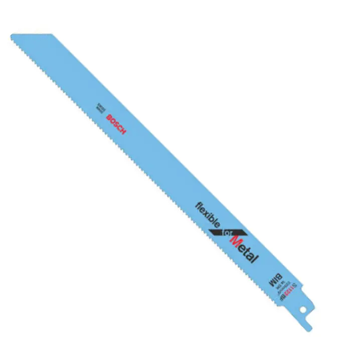 Lame de scie sabre BIM métal 225 mm, lot de 5 - S1122BF