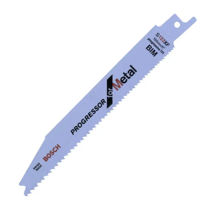 Lame de scie sabre métal 150 mm pas variable, lot de 5 - S123XF