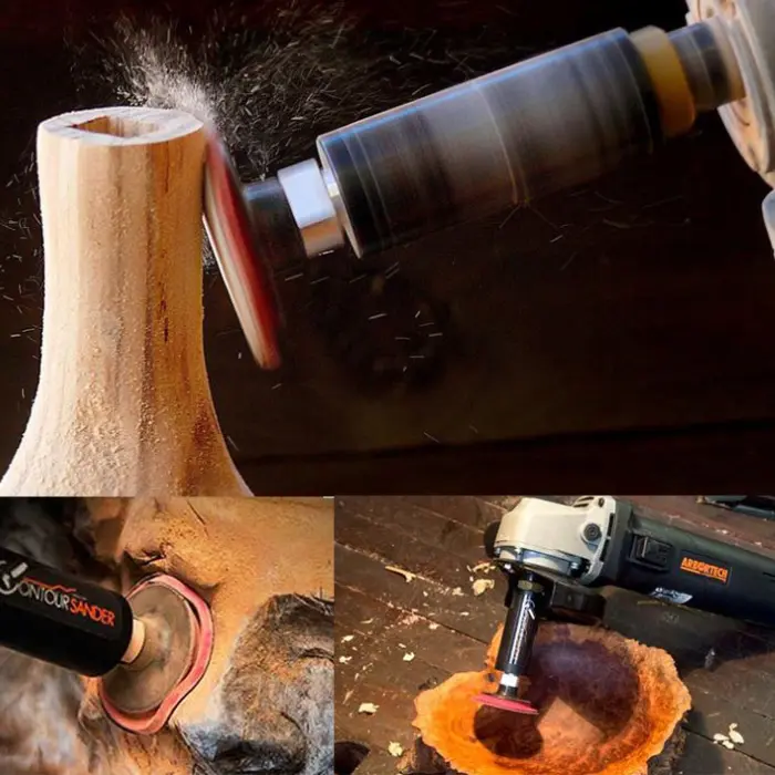 Kit ponçage excentrique plateau Ø 50 mm - Contour Sander