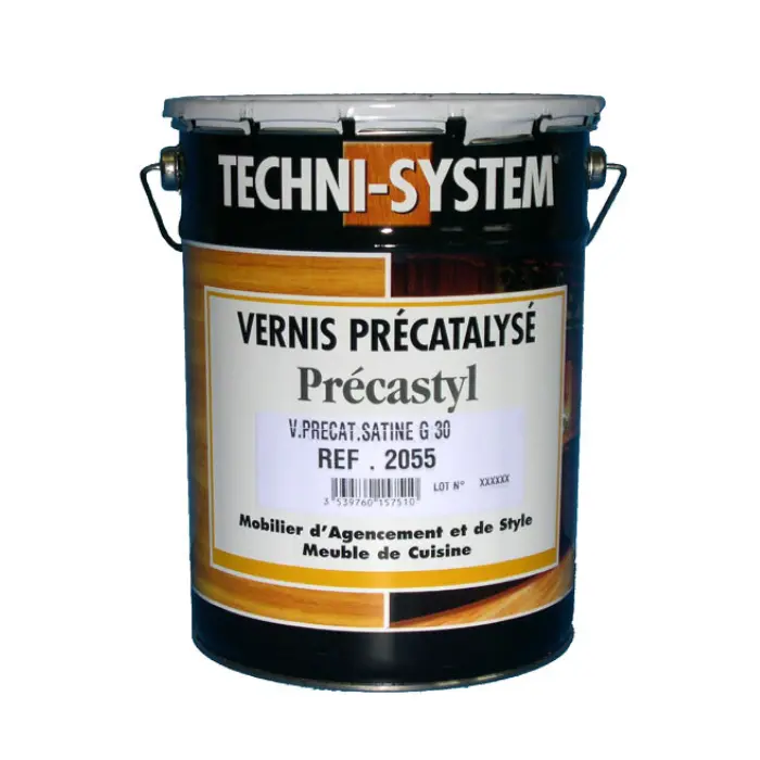 Vernis précatalysé satiné 5 L - Precastyl 2052