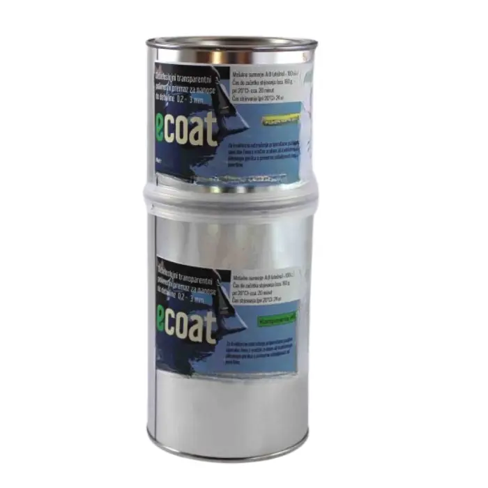 Résine époxy de stratification contact alimentaire - Ecoat Crystal