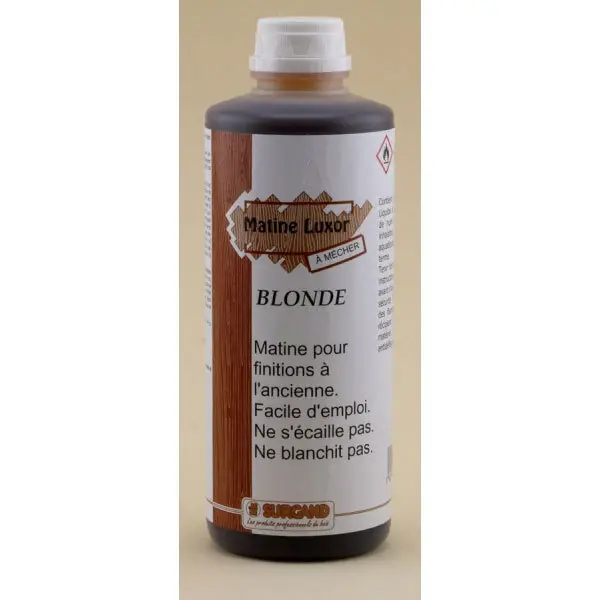 Matine gomme laque blonde 5 L - Luxor