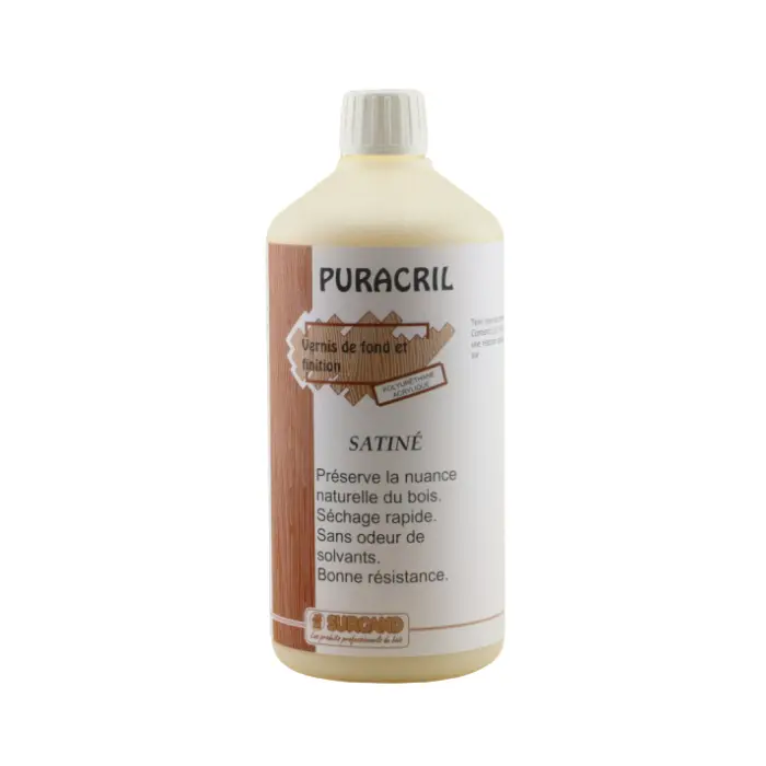 Vernis polyuréthane acrylique mat - Puracril