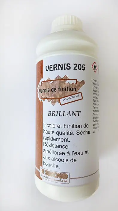 Vernis cellulosique 205 brillant 1 L