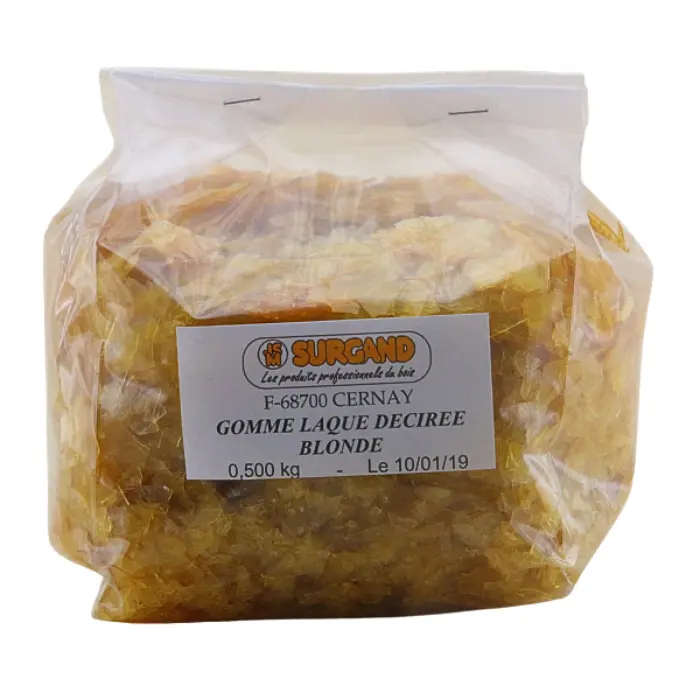 Gomme laque paillettes super décirée blonde 500 g
