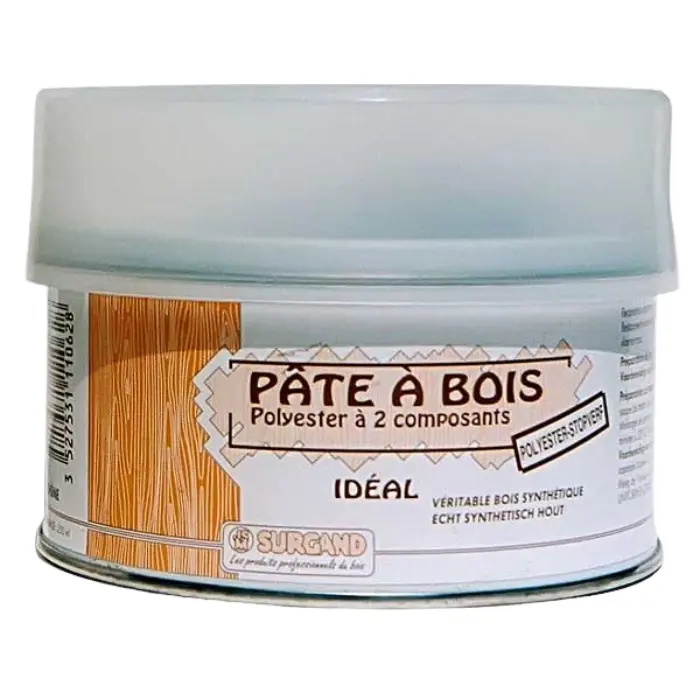Pâte à bois polyester bicomposant movingui 500 mL - Idéal