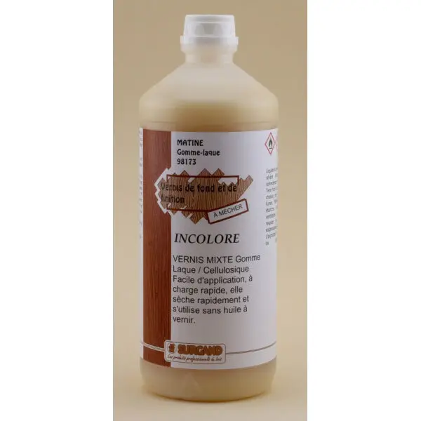 Matine gomme laque SP incolore 1 L