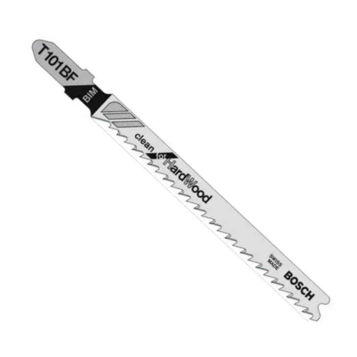 Lame scie sauteuse BIM 100 mm bois dur, lot de 5 - T101BF
