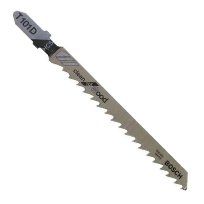 Lame scie sauteuse HCS 100 mm bois tendre, lot de 5 - T101D