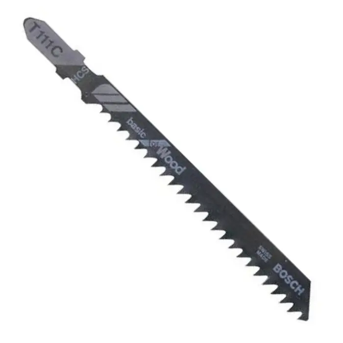Lame de scie sauteuse T111C bois 74 mm - boîte de 100