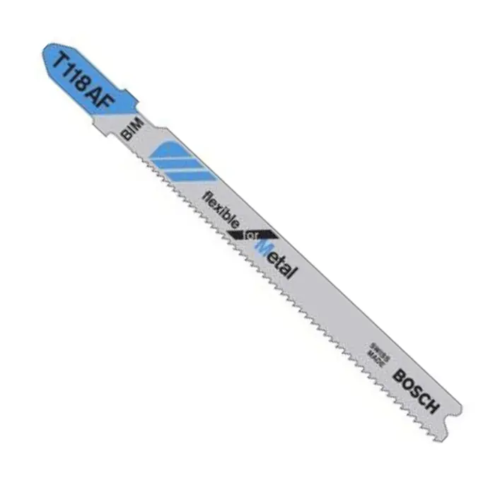 Lame scie sauteuse BIM tôles minces 83 mm, lot de 5 - T118AF