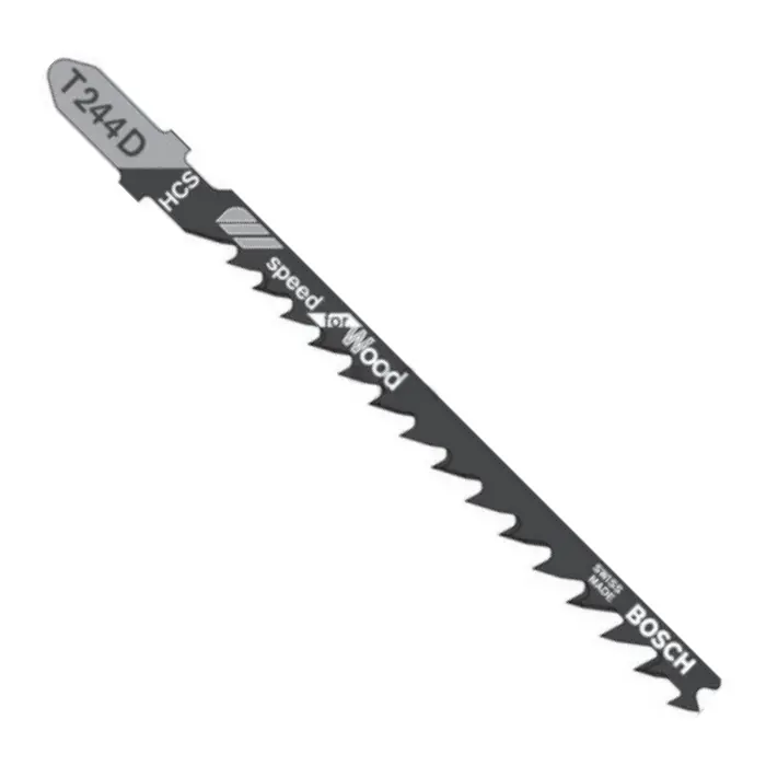 Lame scie sauteuse HCS 100 mm coupe rapide bois - T244D