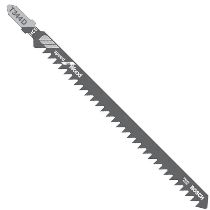 Lame scie sauteuse HCS 126 mm bois épais - T344D