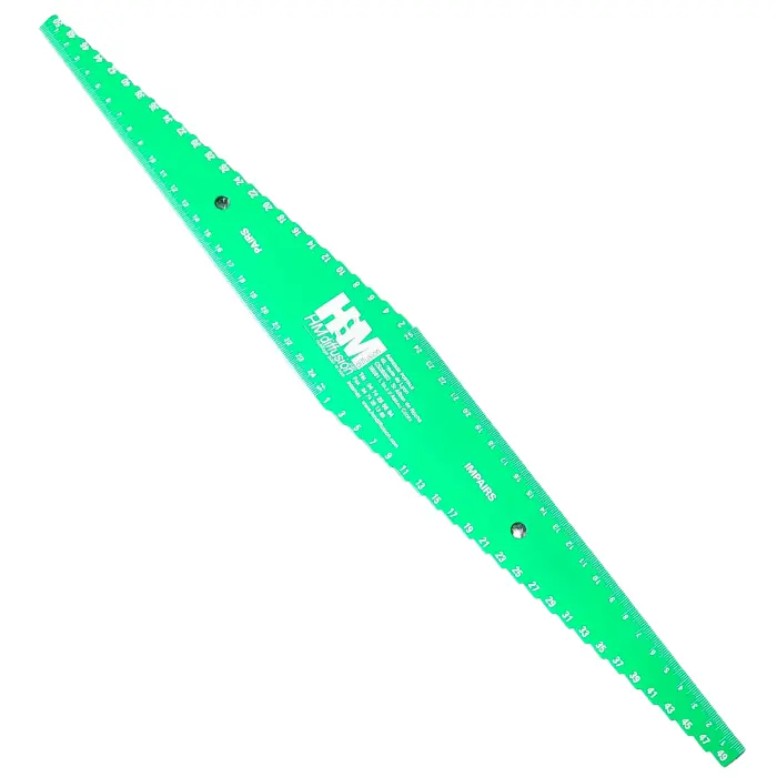 Réglet de réglage pour toupie 500 mm