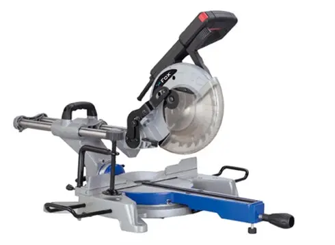 Scie à onglet radiale double inclinaison 255 mm 2000 W - Job Line TR 1025 DB