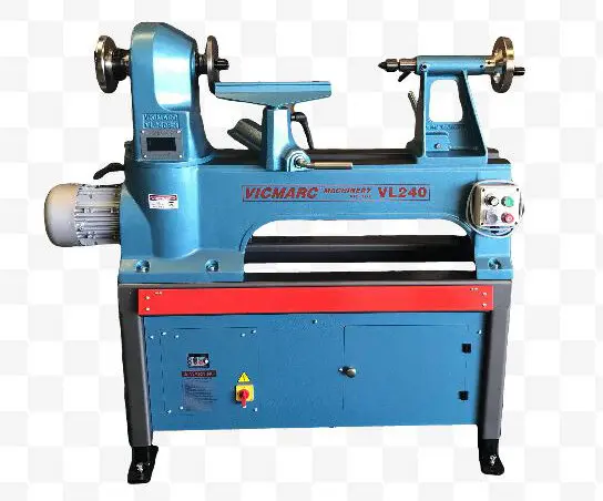 Tour à bois EVS 1,5 kW tête pivotante Heavy Duty - VL240 ASM